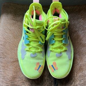 Adidas James harden solar yellow youth sneakers size 6